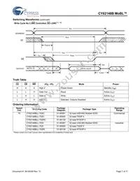 CY62148BLL-70ZI Datasheet Page 7
