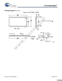 CY62148VNLL-70ZSXIT Datasheet Page 10