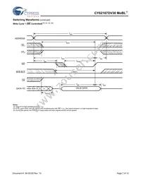 CY62167DV30LL-45ZXIT Datasheet Page 7