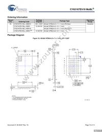 CY62167EV18LL-55BAXI Datasheet Page 10