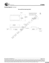 CY6264-70SNC Datasheet Page 9