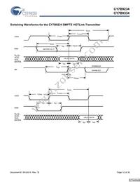 CY7B9234-270JXCT Datasheet Page 12