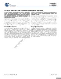 CY7B9234-270JXCT Datasheet Page 16