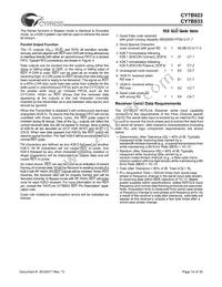 CY7B933-SC Datasheet Page 14