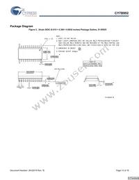 CY7B952-SXCT Datasheet Page 13