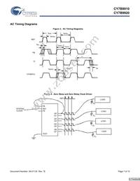 CY7B9910-7SXCT Datasheet Page 7