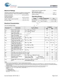 CY7B991V-2JCT Datasheet Page 9