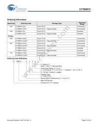 CY7B991V-2JCT Datasheet Page 15