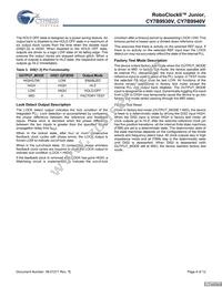 CY7B9940V-5AXIT Datasheet Page 4