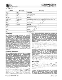 CY7C006A-15AXCT Datasheet Page 4