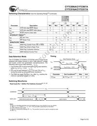 CY7C006A-15AXCT Datasheet Page 9
