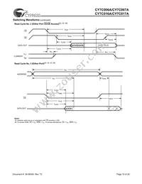CY7C006A-15AXCT Datasheet Page 10