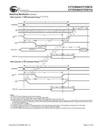 CY7C006A-15AXCT Datasheet Page 11