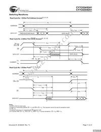 CY7C024-25JXCT Datasheet Page 11