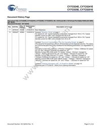 CY7C0241E-25AXCT Datasheet Page 21