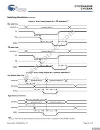 CY7C026A-15AXC Datasheet Page 14