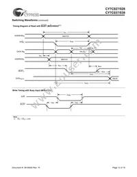 CY7C028-15AC Datasheet Page 12