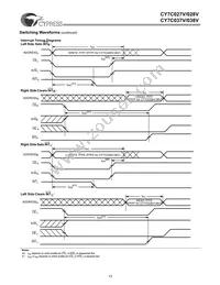 CY7C028V-25AC Datasheet Page 13