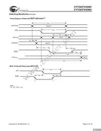 CY7C037V-20AXC Datasheet Page 12