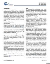 CY7C038V-20AI Datasheet Page 15