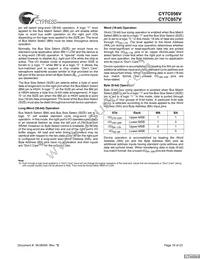 CY7C056V-12AXC Datasheet Page 19