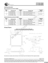 CY7C09169AV-12AXI Datasheet Page 15