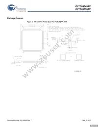 CY7C09359AV-9AXC Datasheet Page 18