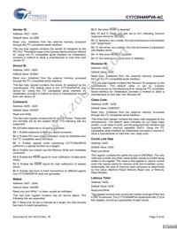 CY7C09449PVA-AC Datasheet Page 9