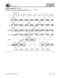 CY7C09579V-83AXI Datasheet Page 17