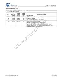 CY7C1018CV33-12VXIT Datasheet Page 7