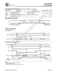 CY7C1019B-12ZXC Datasheet Page 4