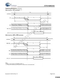 CY7C1020CV33-10ZXCT Datasheet Page 6