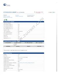 CY7C10212CV33-12BAXET Datasheet Cover