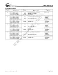 CY7C1021CV33-15ZC Datasheet Page 9