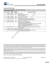 CY7C1021CV33-15ZSXAT Datasheet Page 14
