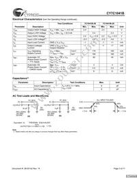 CY7C1041B-15ZXC Datasheet Page 3