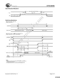 CY7C1041B-15ZXC Datasheet Page 6
