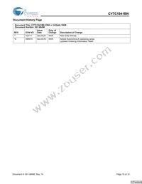 CY7C1041BNL-20VXCT Datasheet Page 10
