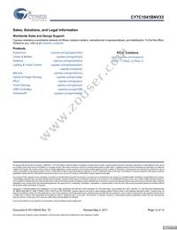 CY7C1041BNV33L-12VXCT Datasheet Page 14