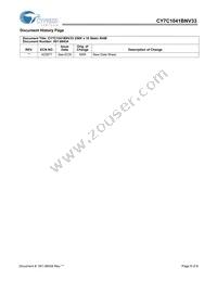 CY7C1041BNV33L-15ZXCT Datasheet Page 8