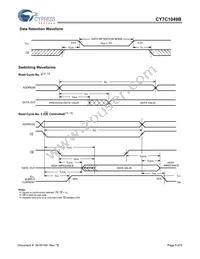 CY7C1049B-15VXC Datasheet Page 5