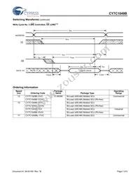 CY7C1049B-15VXC Datasheet Page 7