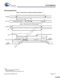 CY7C1059DV33-12ZSXIT Datasheet Page 6