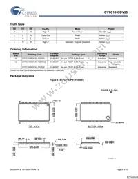 CY7C1059DV33-12ZSXIT Datasheet Page 8