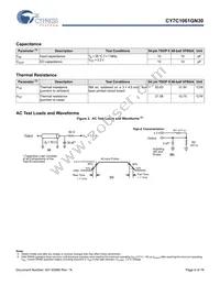 CY7C1061GN30-10BVXIT Datasheet Page 6
