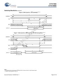 CY7C106D-10VXIT Datasheet Page 9