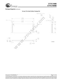 CY7C109B-20VC Datasheet Page 11