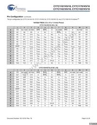 CY7C11651KV18-400BZXC Datasheet Page 6