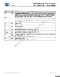 CY7C11651KV18-400BZXC Datasheet Page 8