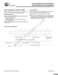 CY7C11651KV18-400BZXC Datasheet Page 20